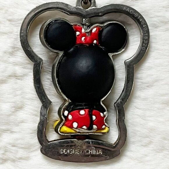🔮 5/$25 Disney Minnie‎ Mouse Spinning Keychain - Picture 4 of 5